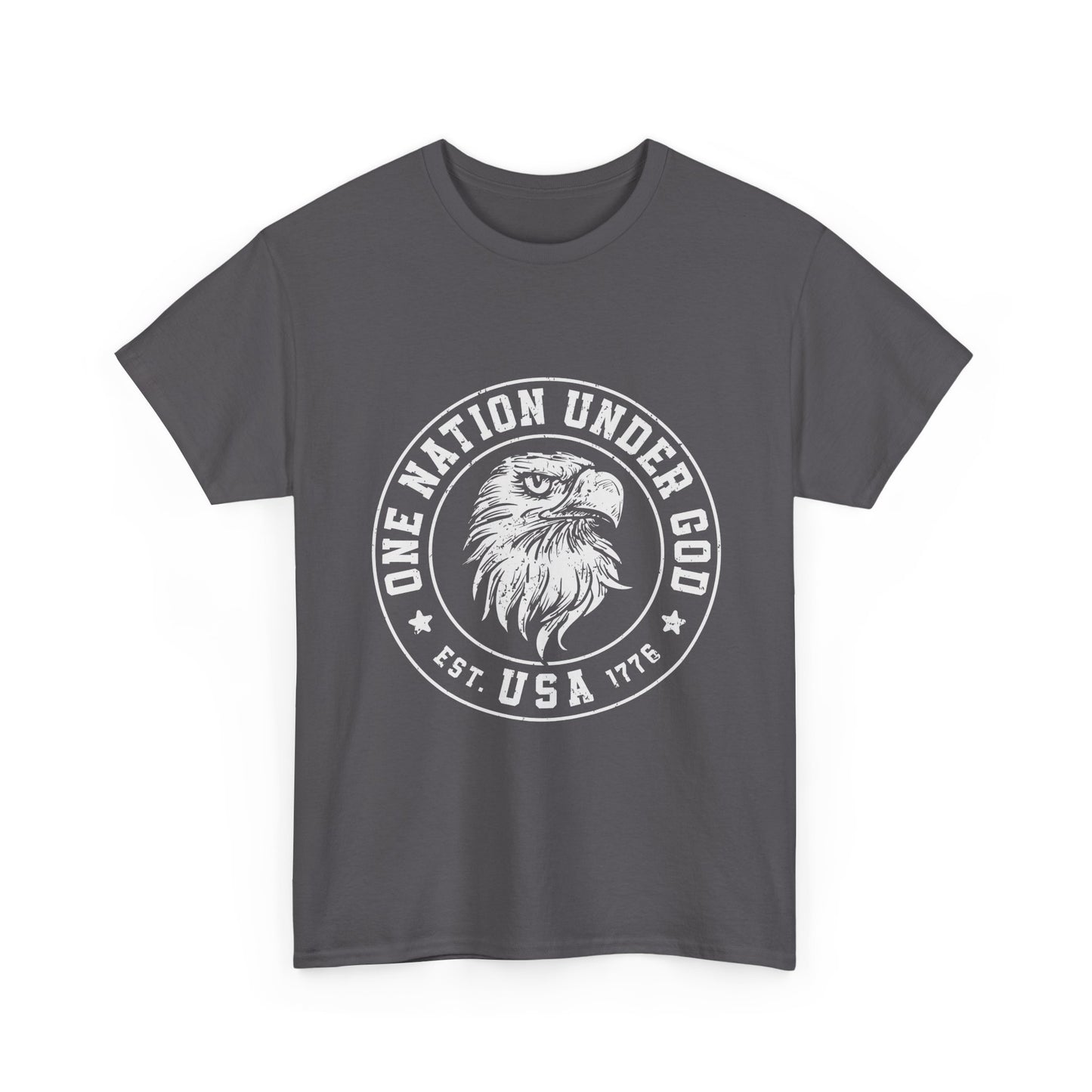 One Nation Under God Eagle Tee - Patriotic USA Graphic T-Shirt