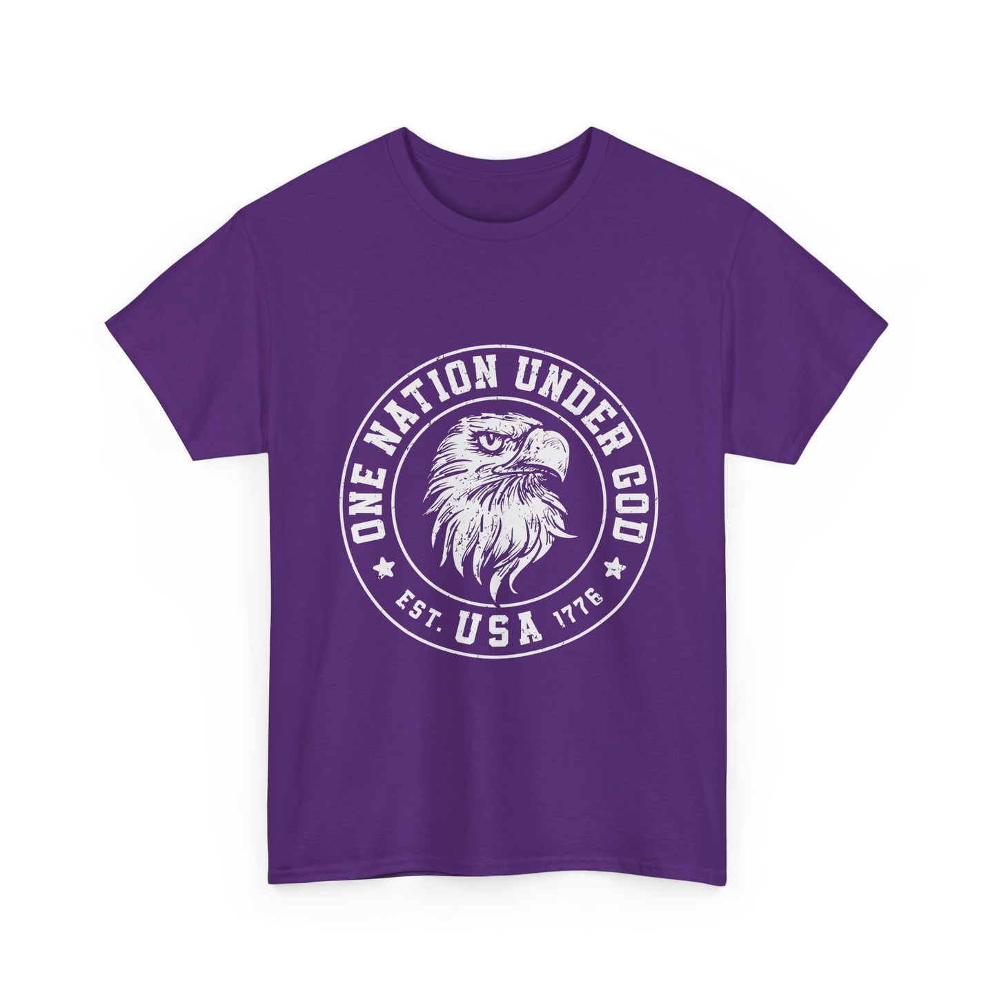 One Nation Under God Eagle Tee - Patriotic USA Graphic T-Shirt