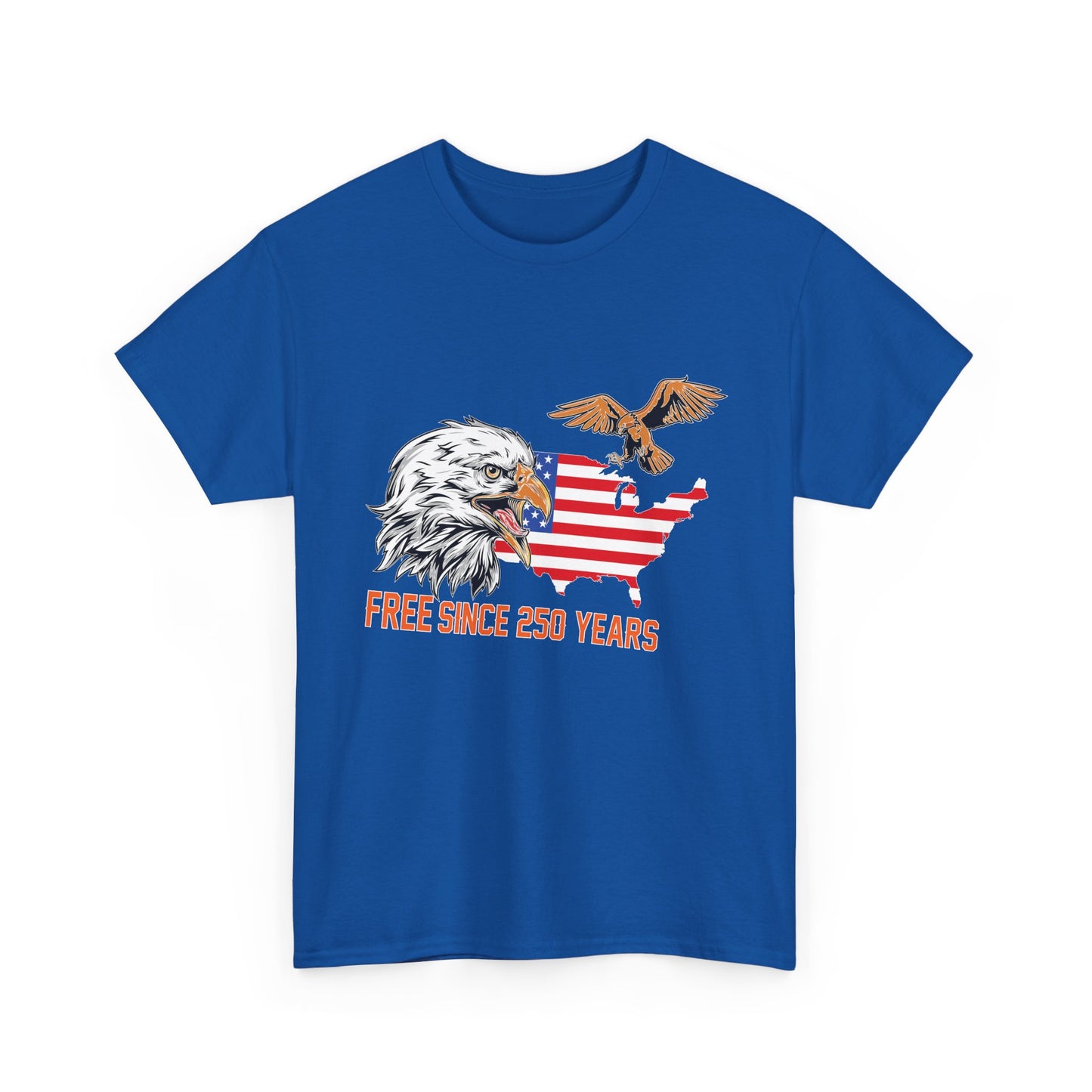 Patriotic Eagle USA T‑Shirt — “Free Since 1776” Americana Graphic Tee
