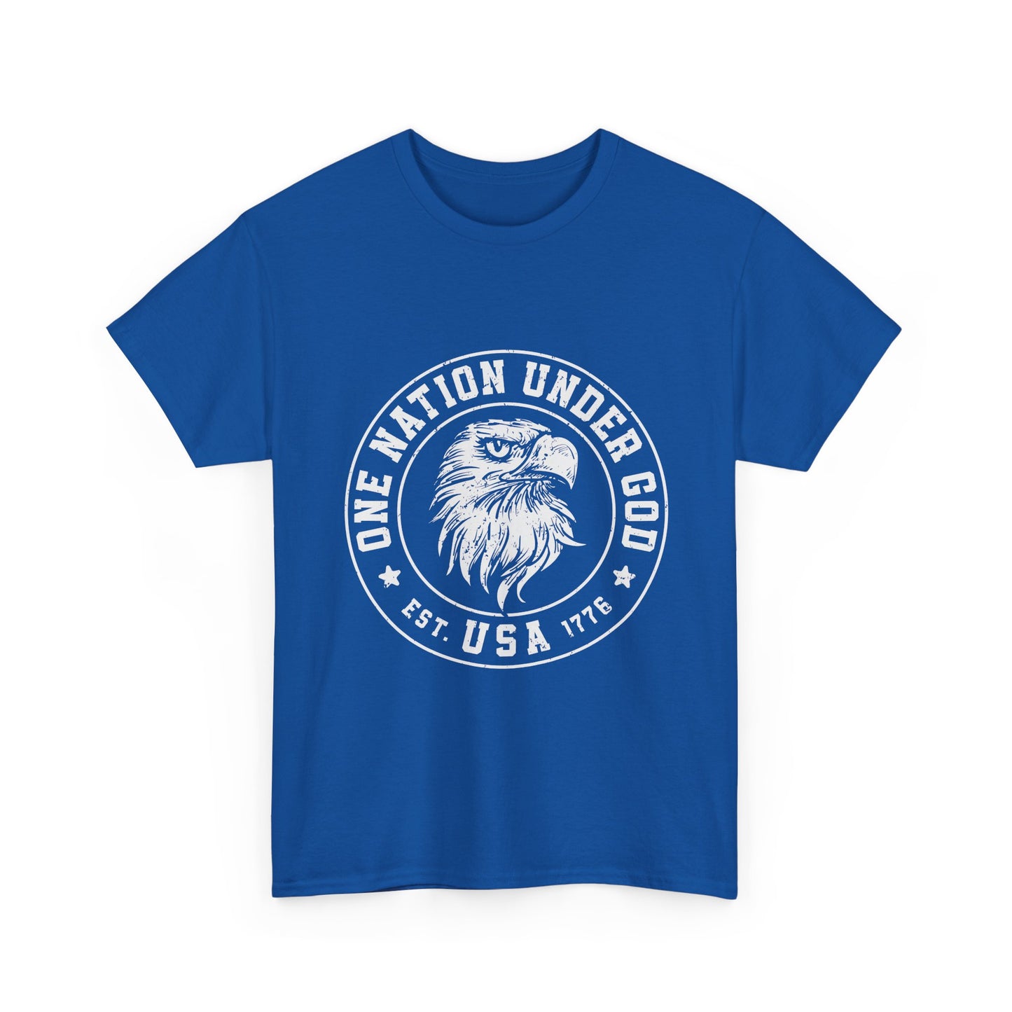 One Nation Under God Eagle Tee - Patriotic USA Graphic T-Shirt