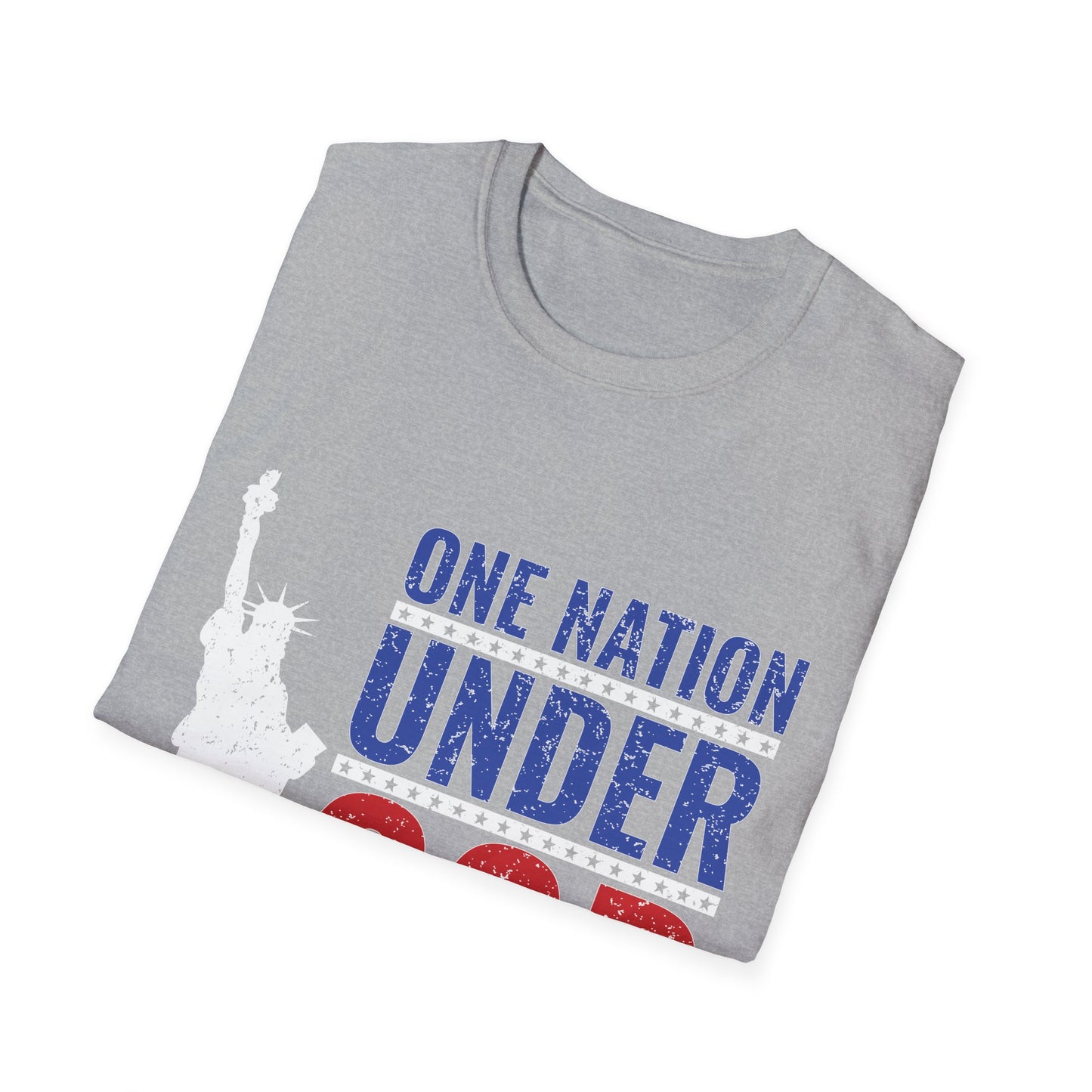 One Nation Under God T-Shirt — Patriotic Statue of Liberty Tee