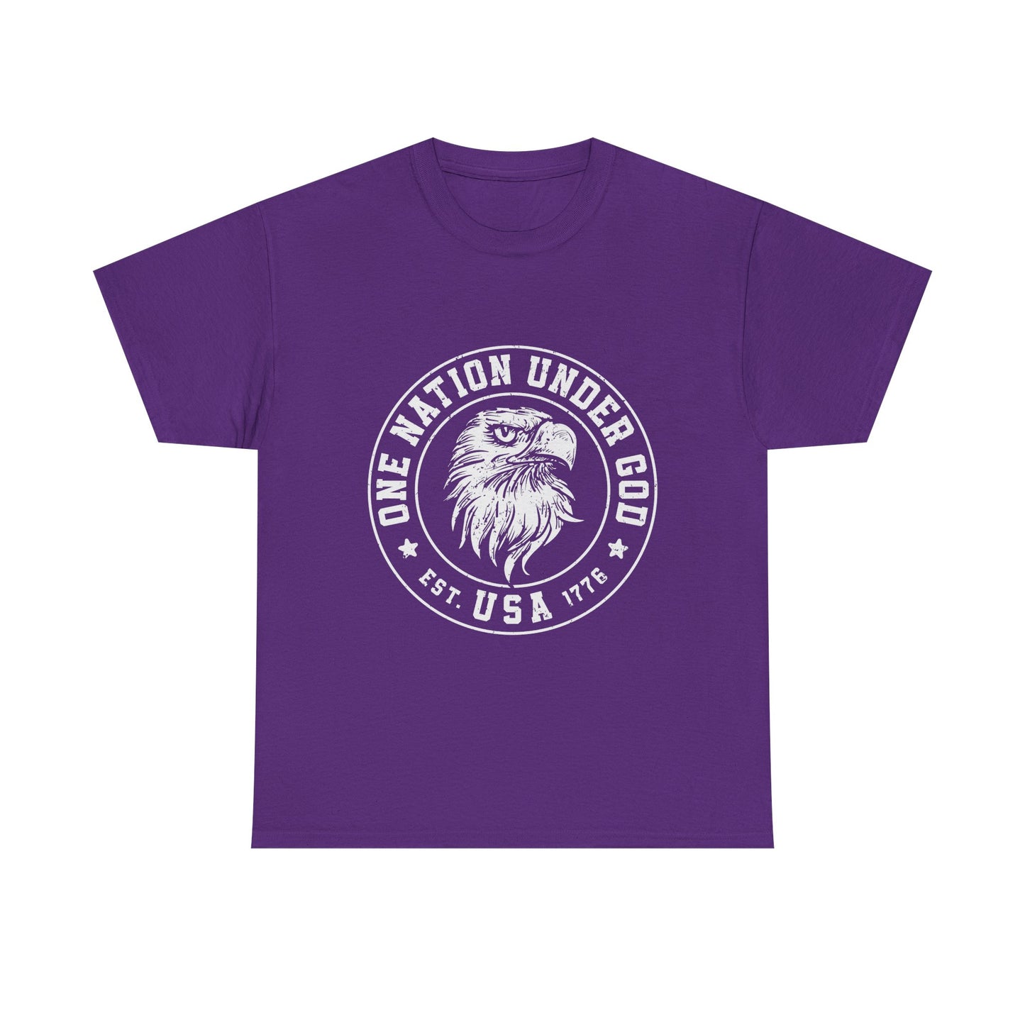 One Nation Under God Eagle Tee - Patriotic USA Graphic T-Shirt