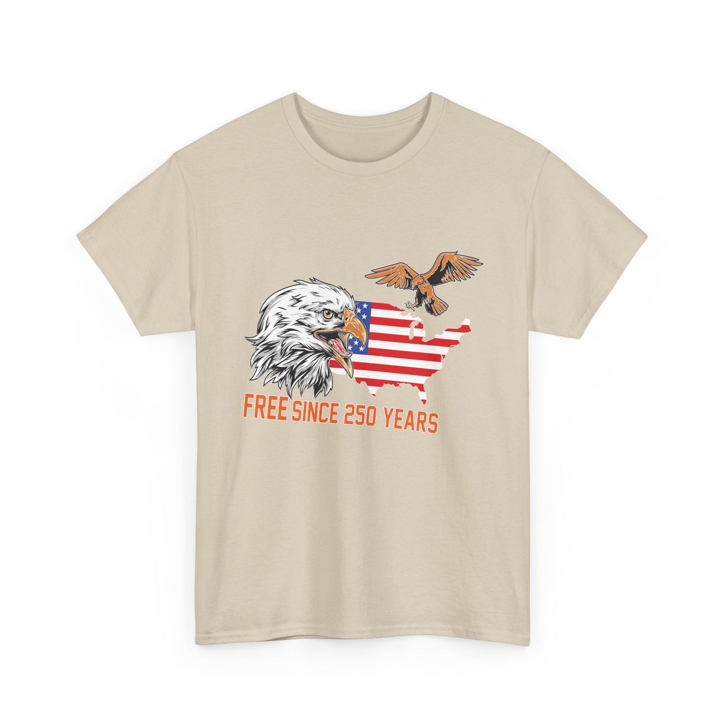 Patriotic Eagle USA T‑Shirt — “Free Since 1776” Americana Graphic Tee
