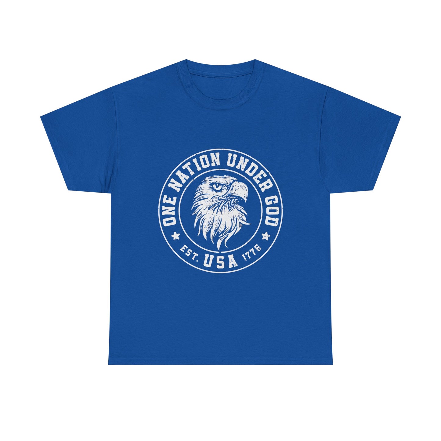 One Nation Under God Eagle Tee - Patriotic USA Graphic T-Shirt