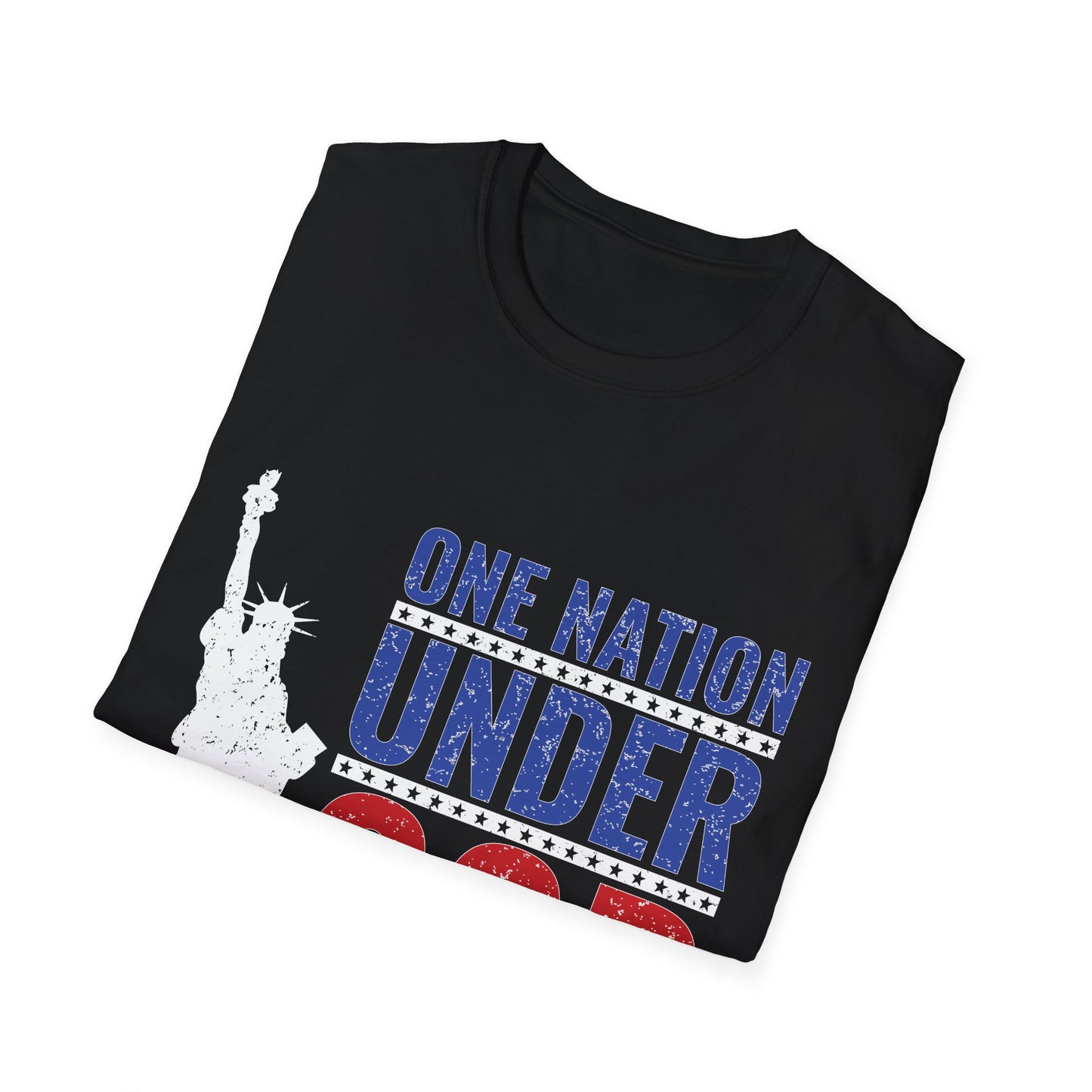 One Nation Under God T-Shirt — Patriotic Statue of Liberty Tee
