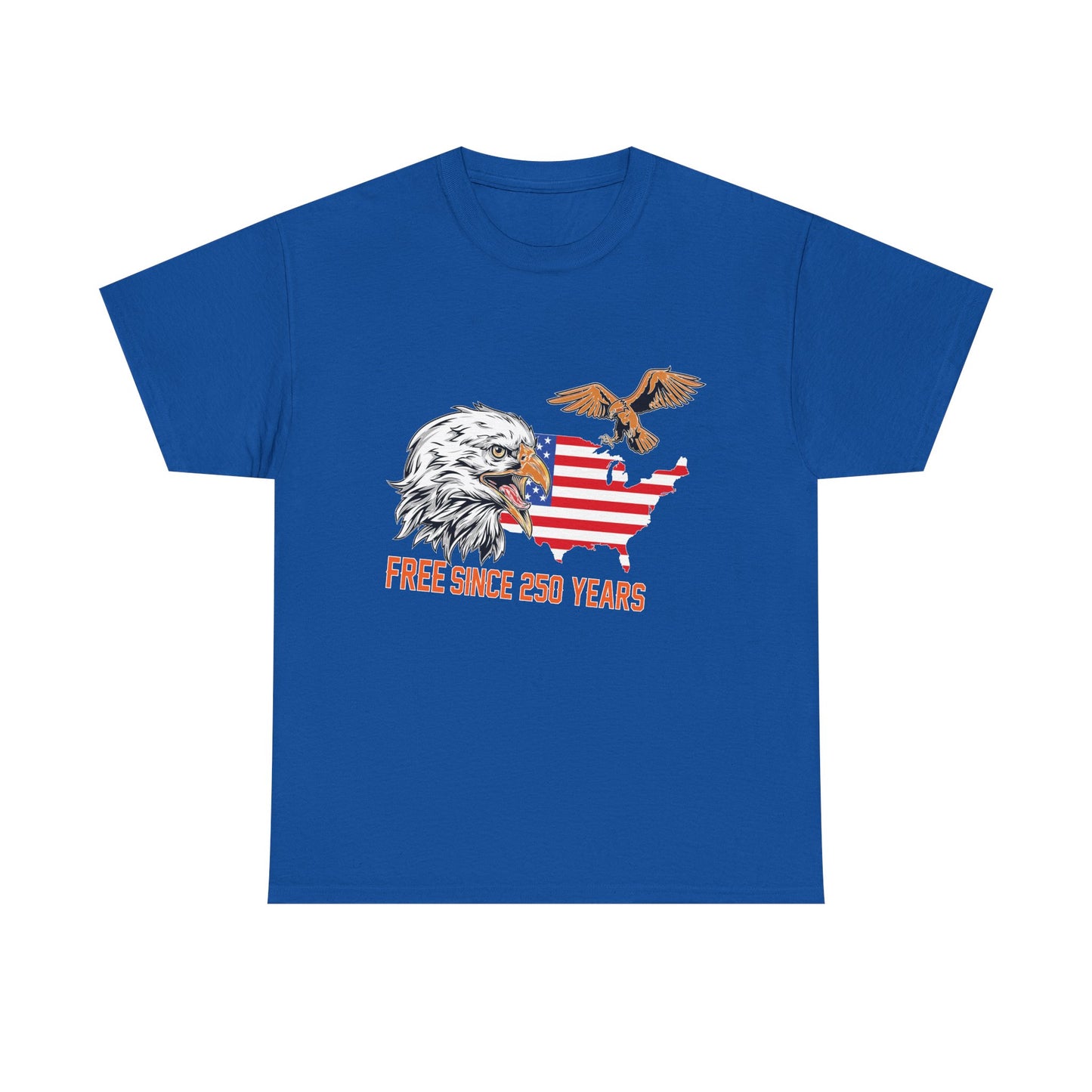 Patriotic Eagle USA T‑Shirt — “Free Since 1776” Americana Graphic Tee