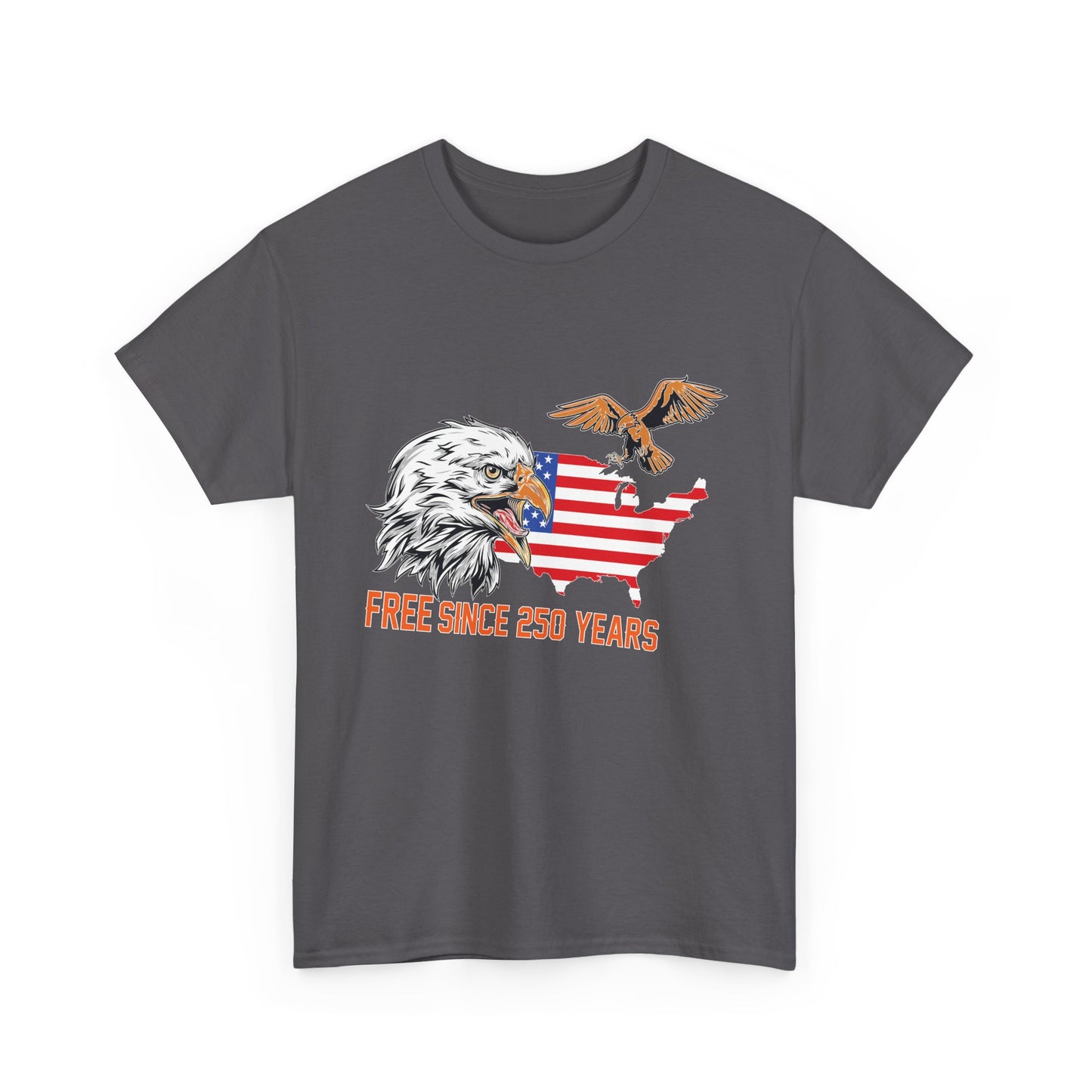 Patriotic Eagle USA T‑Shirt — “Free Since 1776” Americana Graphic Tee