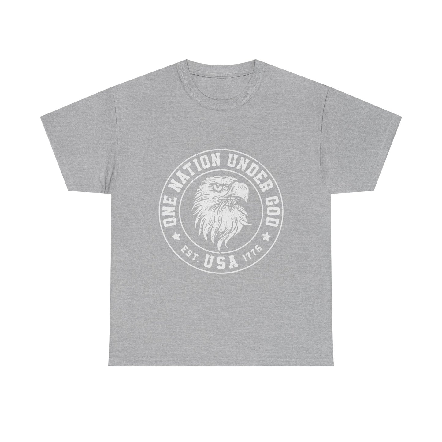 One Nation Under God Eagle Tee - Patriotic USA Graphic T-Shirt
