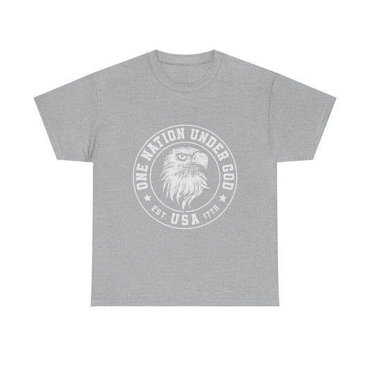 One Nation Under God Eagle Tee - Patriotic USA Graphic T-Shirt