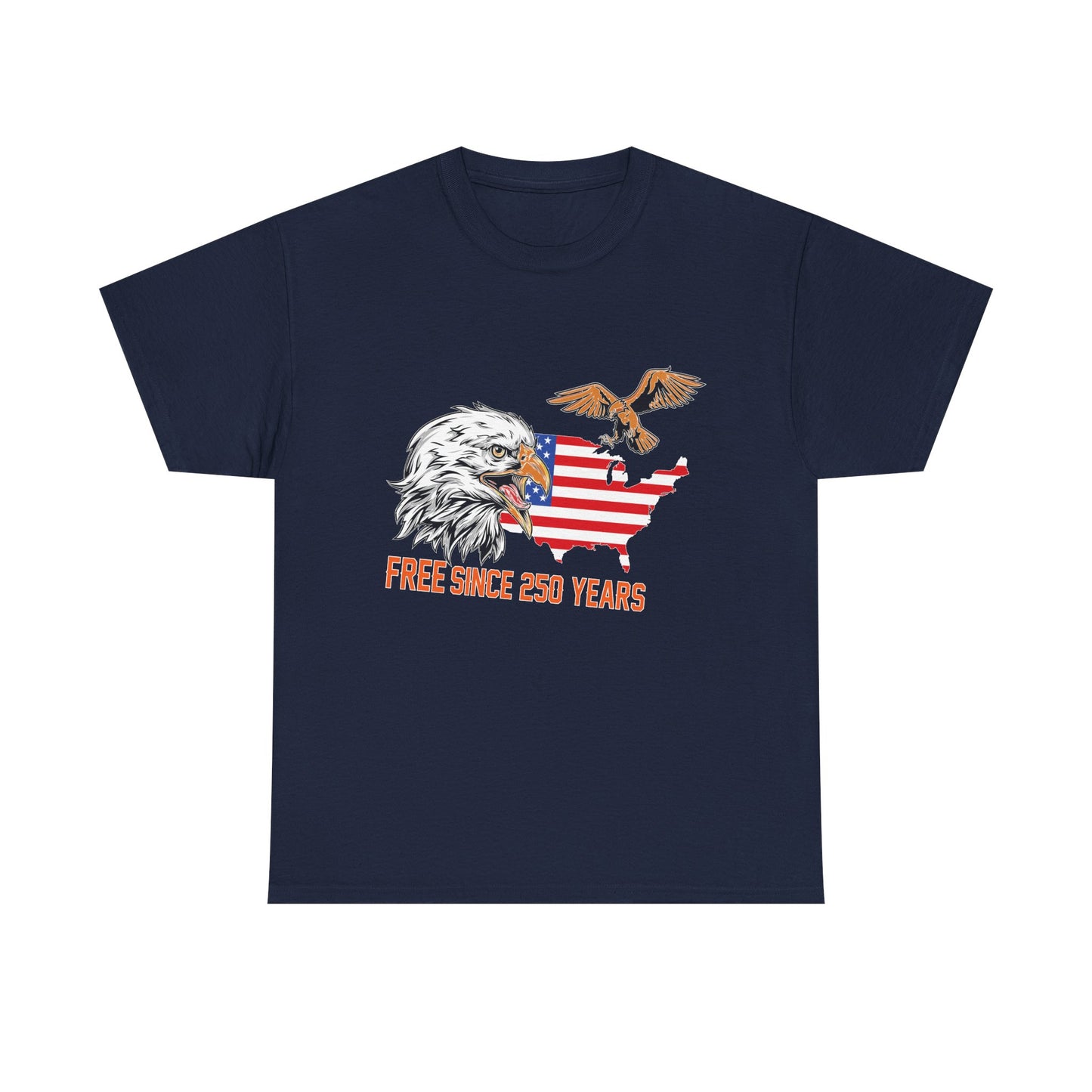 Patriotic Eagle USA T‑Shirt — “Free Since 1776” Americana Graphic Tee