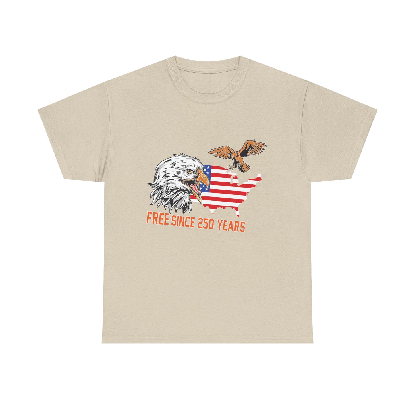Patriotic Eagle USA T‑Shirt — “Free Since 1776” Americana Graphic Tee