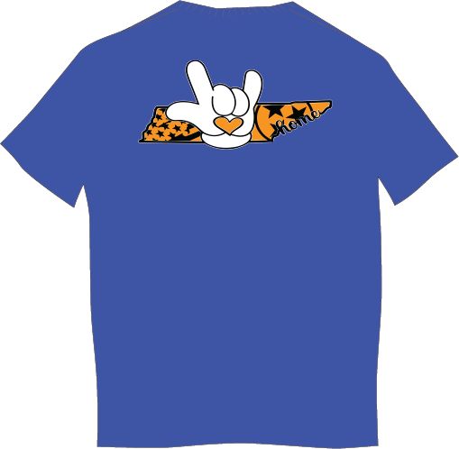 Short sleeve t-shirt ILY Tennessee