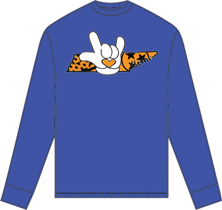 Long sleeve t-shirt ILY Tennessee