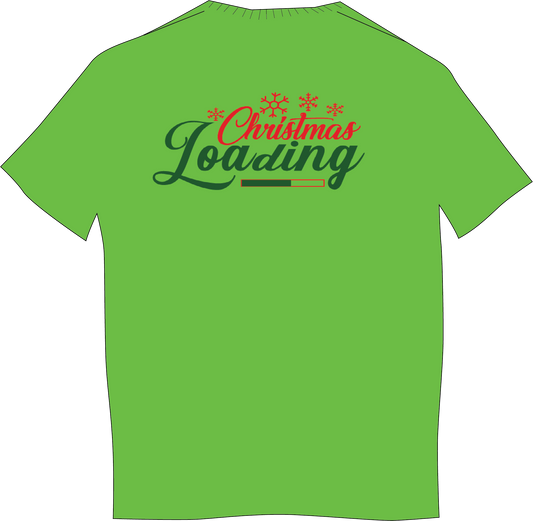 Christmas Loading Short Sleeve T-Shirt