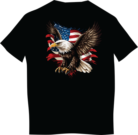 USA Eagle Short Sleeve T-Shirt