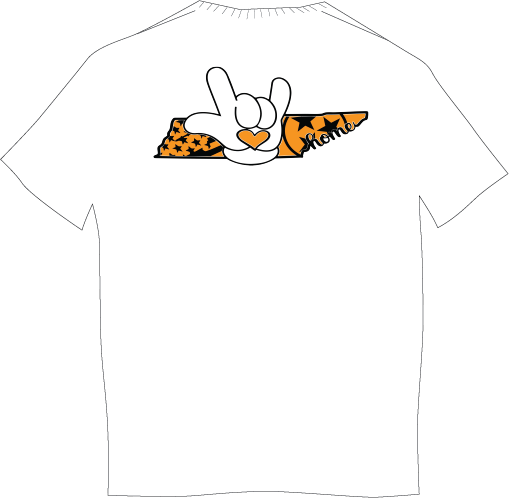 Short sleeve t-shirt ILY Tennessee