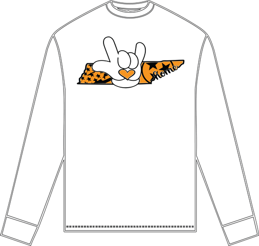 Long sleeve t-shirt ILY Tennessee